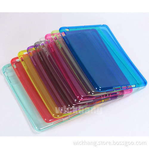 Crystal Clear TPU Jelly Soft Phone Skin Cover for Apple iPad Air